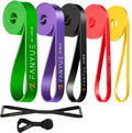 Custom Latex Pull-Up Assist Band for Fitness Strength and Power Exercise Stretch Resistance Bands