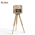 2024 Wooden Photo Booth Kiosk with for Camera Phoprint/Sparkbooth Software Touchscreen Control 1 Year Warranty for Wedding MegaBDM