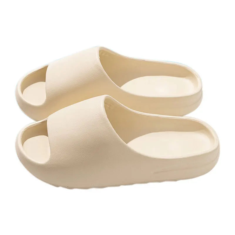 Wholesale 2024 Summer Custom Quick-Drying Bathroom for Slippers for Women and Men Flat Outsole Platform Cloud with EVA Material