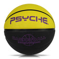 Pysche Colorful Outdoor Basketball Rubber with Eye-catching Logo