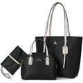 Custom Ladies Girls Purses Original Hot Fashion Luxury Shoulder Messenger PU Leather Crossbody Bags Work Travel 3pcs Set Handbag
