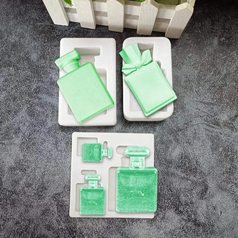 3D Eco-Friendly Large Silicone Mold for Handmade Soap Chocolate Clay Flip Sugar Aromatherapy Candle Decoration Handmade Perfume