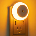 LED Smart Night Sensor Plug-In ABS Material Night Light for Hotel Use Bathroom Kitchen Hallway Staireway Bedroom