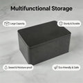 Heavy-Duty Black Tin Box for Bulk Storage | Airtight Metal Container for Biscuits Tea & Dry Goods | Factory Wholesale MegaBDM