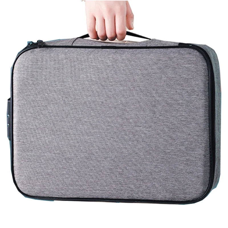 Large-capacity Household Document Storage Bag Waterproof Folder Archive Storage Container