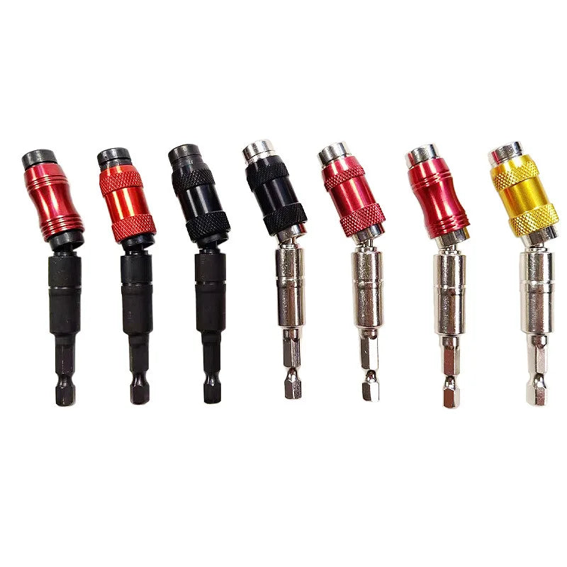 1/4 " Hex Magnetic Connecting Rod Magnetic Ring Pivoting Pivot Drill Quick Change Holder Swivel Screwdrill Bit Screw Drill Tip