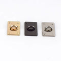 Deepeel BF810 28x22mm Handbag Hardware Accessories Side Clip Buckles Bag Connector Hanging D Ring Arch Bridge Buckle