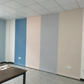 Plain Custom B1 Fire Resistant Certification Large Format Wall Fabric Wall Covering Wall Decoration