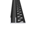 F-shaped Tile Trim Strip Base Board Threshold Aluminum Flooring Trims Alunimun Floor Edging Trims Decorative Thresholds