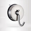 Stainless Steel Heavy Duty Hanger Hook Suction Cup Removable Shower Hook for Home Apartment