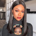 Wholesale Vietnamese Hair Sdd Bone Straight 5x5 Transparent Lace Closure Wigs Glueless Short Human Hair Bob Wigs for Black Women
