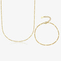 Daidan Necklace Silver 925 Elegant Bling Woman Gypsophila Chain 18K Gold Plated Necklace