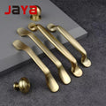 JAYA Aluminum Alloy Handle Wardrobe Cabinet Drawer Furniture Hardware Door Handle Cabinet Door Golden Handle