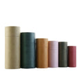 ECO-Certified Recyclable Kraft Paperboard Tubes Custom Sizes Cylindrical Shape for Mailing Paper Tubes