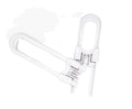 Sliding Cabinet Locks U Shaped Baby Safety Locks Childproof Cabinet Latch for Kitchen Bathroom Storage Doors