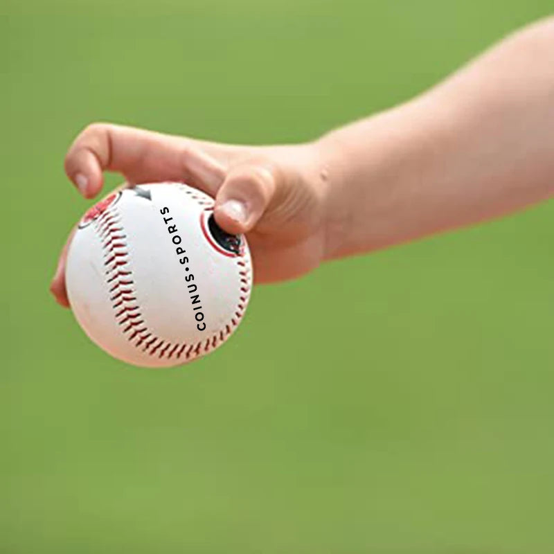 Handmade Professional PVC Baseball Training Balls with Bamboo Bat and Finger Placement Markers