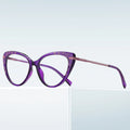 Colorful Cat Eye Women Eyeglasses Frame Blue Light Block Trendy Optical Glasses Custom Logo Eyewear Optical Frame