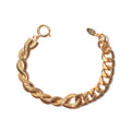 Designer Women's Bracelet 18K Gold Plated Enamel Chain Link Y2K Fashion Jewelry for Gift Trendy for Girls