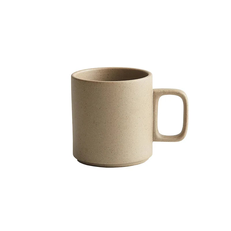 Solhui Custom Ceramic Retro Coffee Mug Stoneware Ceramic Water Cup