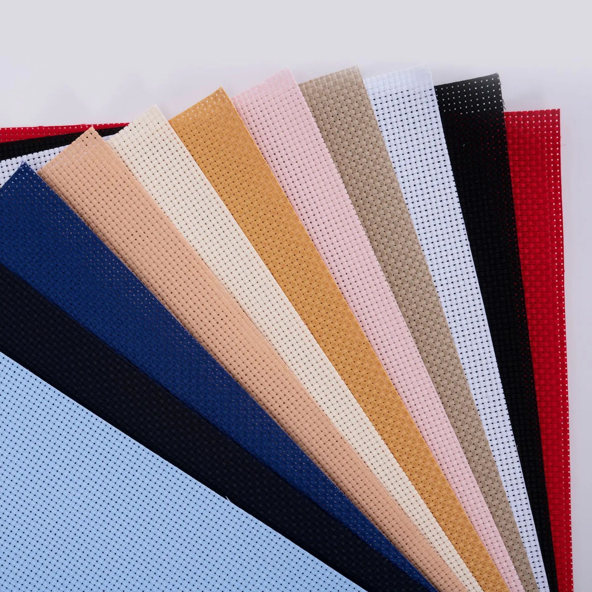 Cotton Cross Stitch Fabric Canvas DIY Handcraft Supplies Stitching Embroidery Craft Aida Fabric