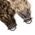 New Arrival Double Drawn Twin Tab butterfly Seamless PU Flat Weft Russian Virgin Human Hair Extensions