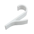 Kitchen Bathroom Clips Storage Racks White Hanger Heated Towel Radiator Rail Clothes Scarf Hanger Hooks Holder