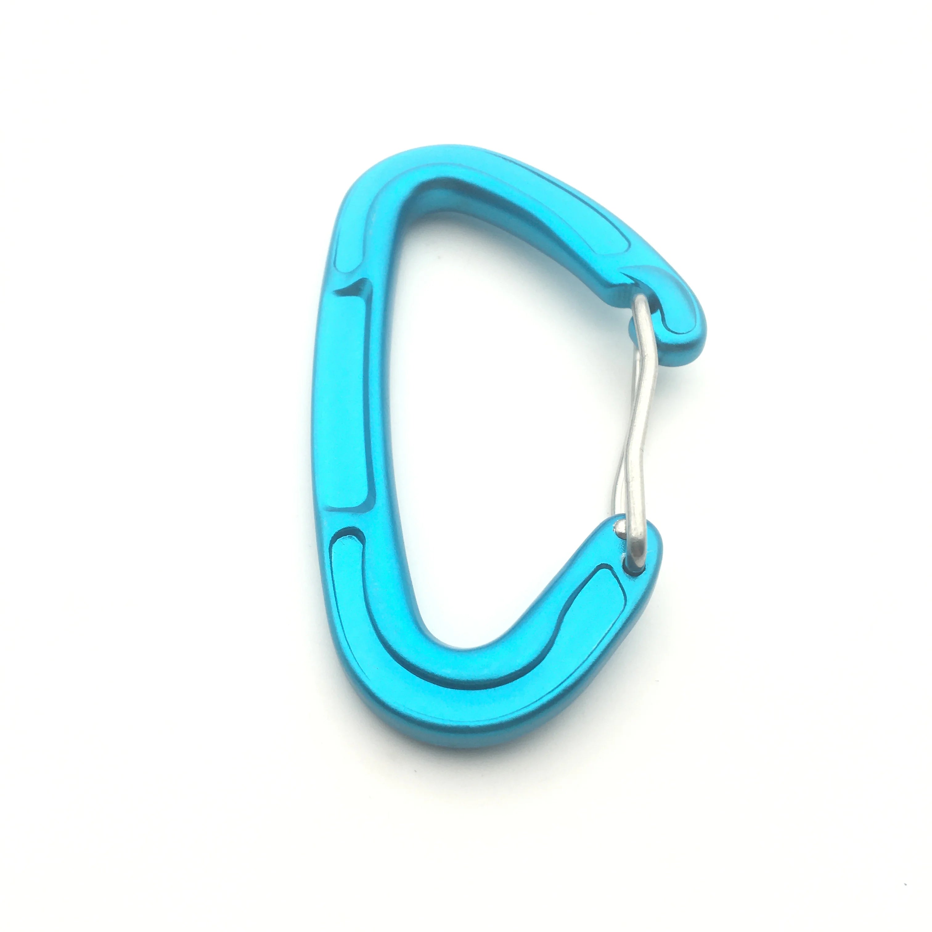 5kn 12kn Wiregate Aluminum Carabiner for Climbing Hammock