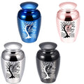 Customization Hot Selling Human Cat Dog Memorial Cremation Pot Urn Life Tree Print Pet Ashes Urns