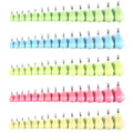 NEWUP Glow Fishing Accessory Weights Painted Lead Luminous Sinkers