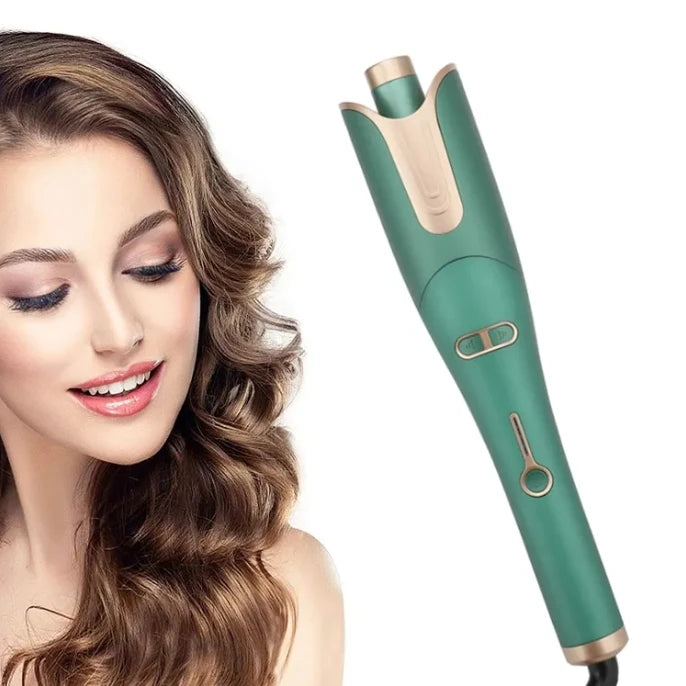 2025 Hot Selling Professional Iron Automatic Rotating Portable Rechargeable Travel White  Hair Curler