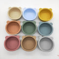Baby Feeding Set Silicone Customised Reusable Toddler Silicon Bib Baby Food Bowl With Spoon