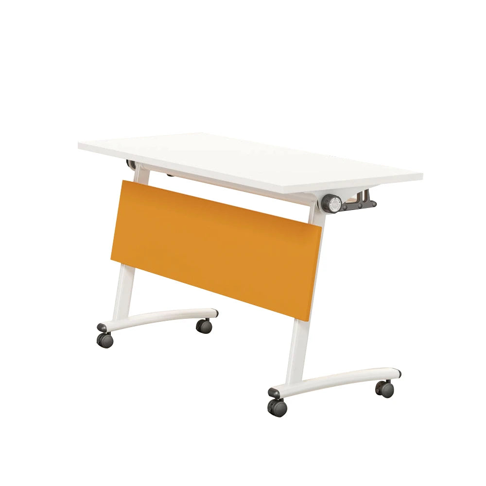 Training Folding Metal Frame Desk School Movable Multi-purpose Folding Table