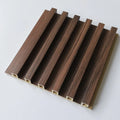 170*18mm Premium Covering Film Wpc Wood Grain Grille Wall Panel