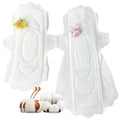 Custom Pure Organic Cotton Menstrual Pad Lady Sanitary Napkin for Female Period