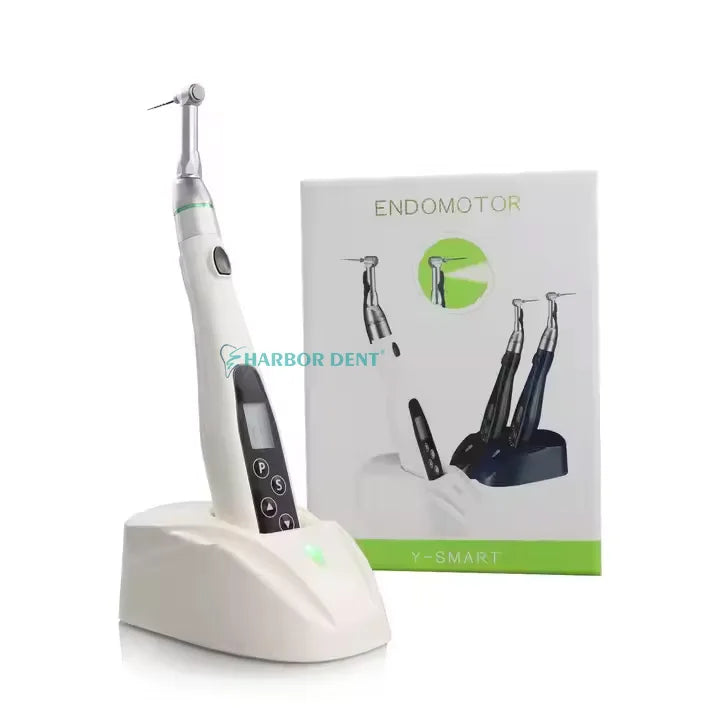 Dental LED Wireless Mini 16:1 Reduction Contra Angle Endo Motor Endodontic Treatment Root Canal Therapy Instrument Dentistry