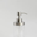 Wholesale Luxury Modern Style Acrylic Liquid Pump Bottle Custom Production Bathroom Bubble Bath Stainless Steel Home Hotel Use
