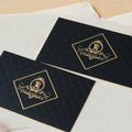 Custom Gold Foil & Edge Business Cards Offset Paper and Cardboard Printed with Art Paper & Logo Service