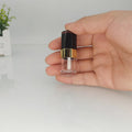 Mini Hot 5ml Black Gold Frosting Round Lip Gloss Bottle Foundation Concealer Empty Tube Cosmetic Plastic Empty Bottle