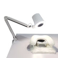 High Suction Adjustable Nail Dust Collector With 3 Color LED Lights Lamp Strong Force Low Noise Industrial Grade Fan Salon Spa
