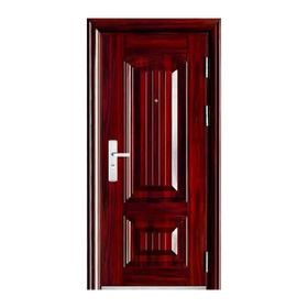 Factory Hot Sales Turkish Entrance Metal Exterior Front Steel Security Door With Smart Lock