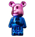 2026 Cartoon Toy Bear Statue Money Bank Saver Interior Luxury Home Decoration Colorful Bear Ceramic Sculpture Piggy Bank