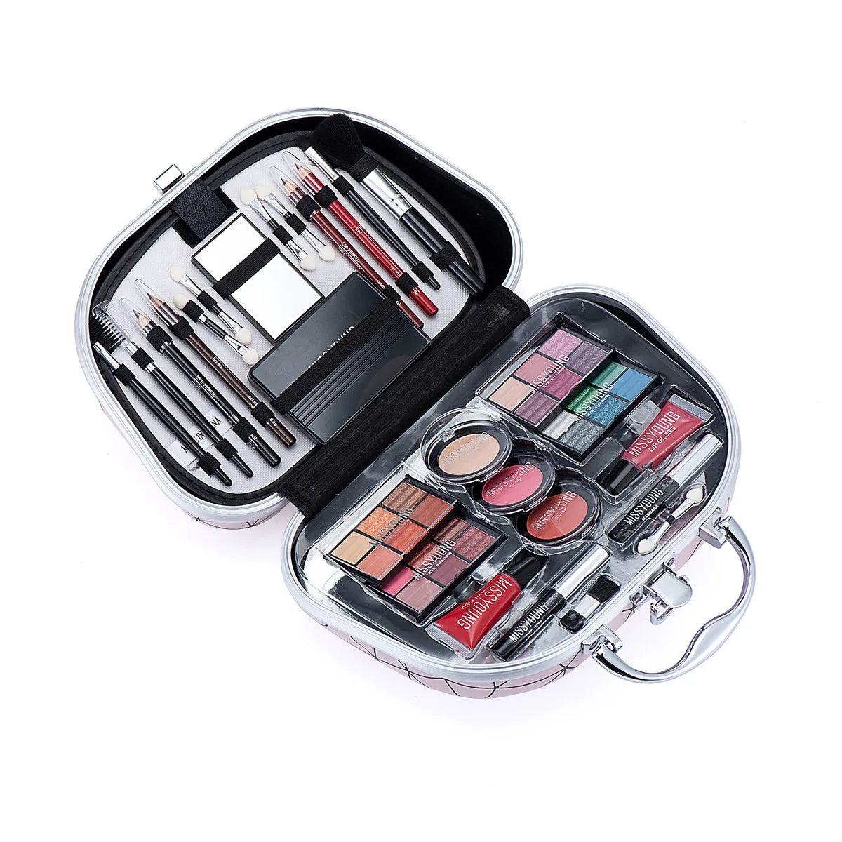 1134B Chinese Girls Full Makeup Vanity Table Box Combo Set All-In-One Professional Korean Gift Makeup Kit for Ladies Makeup Sets
