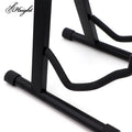 Folding Iron Guitar Stand with Foot Rest Stringed Instruments Parts & Accessories