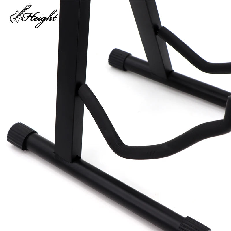 Folding Iron Guitar Stand with Foot Rest Stringed Instruments Parts & Accessories