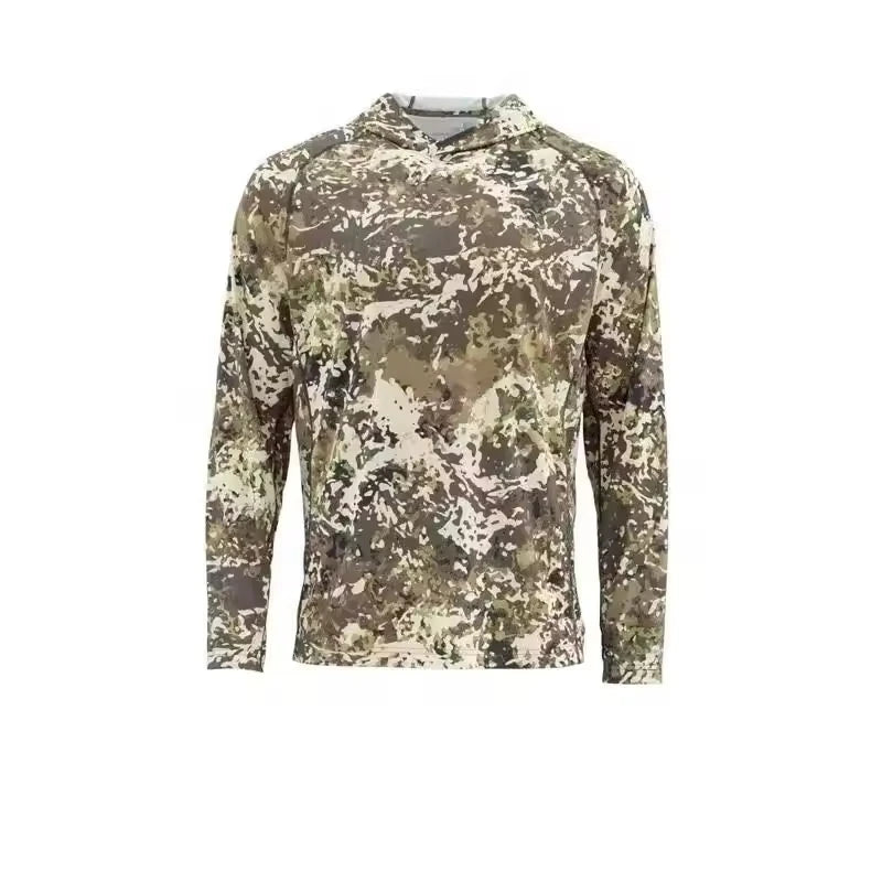 Custom Low Moq Camo Polyester Uv Fishing Clothing Hoodie Long Sleeve - Buy Fishing ClothingFishing Hoodie Long Sleeve