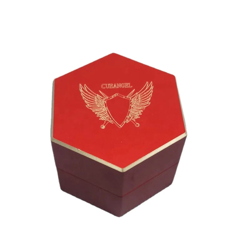 Xmlivet Latest Cueangel Red Hexagonal Pool Billiards Magnetic Chalk Holders for Kamui Chalks Billiards Accessories