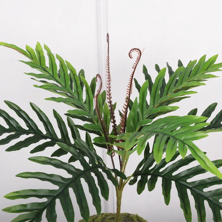 Wholesale Artificial Hanging Bunch Fern Grass Plants for Home Decorative