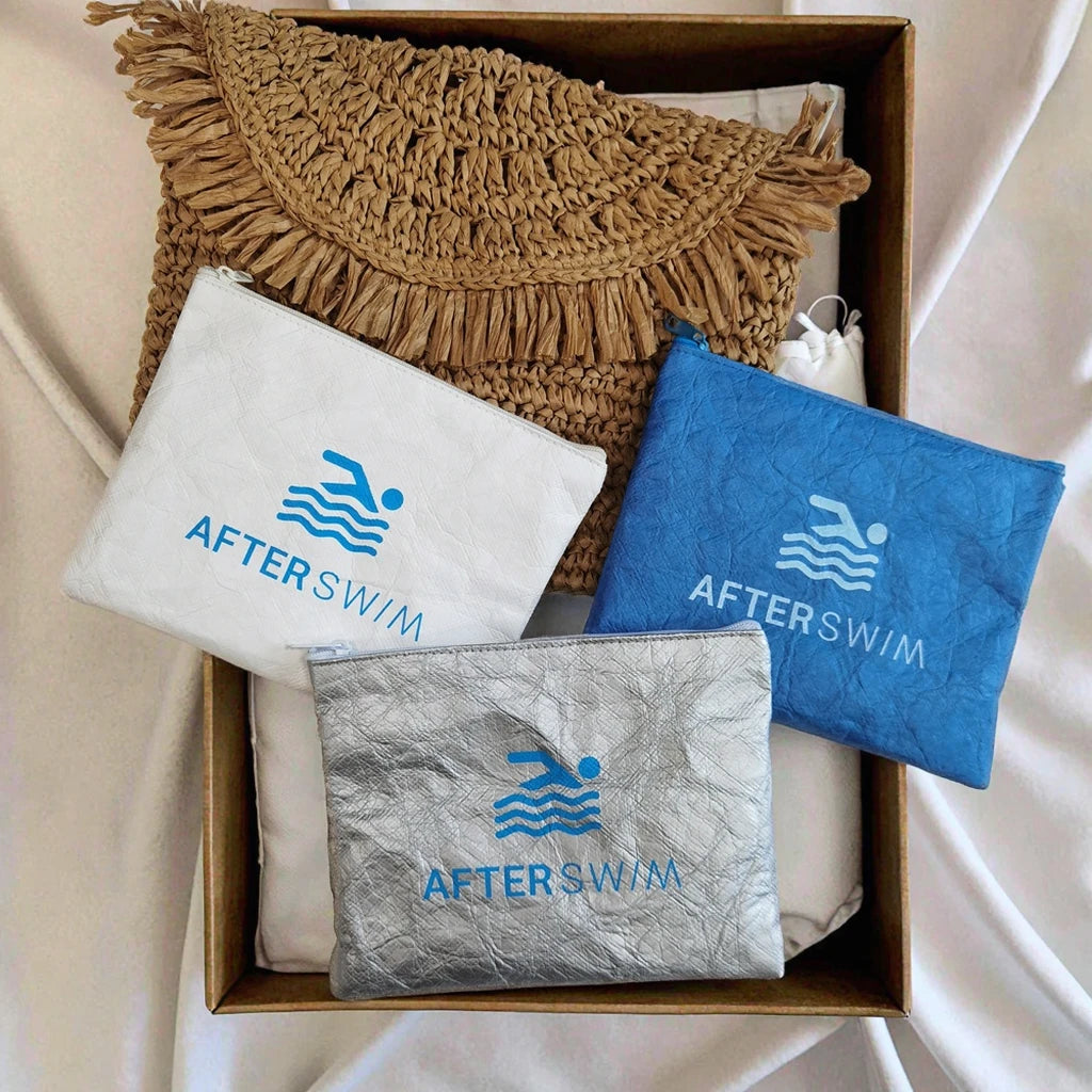 Chuanghua Custom Tyvek Bag With Logo Printing Silver Tyvek Packaging Bag Dupont Paper Zipper Dust Bag