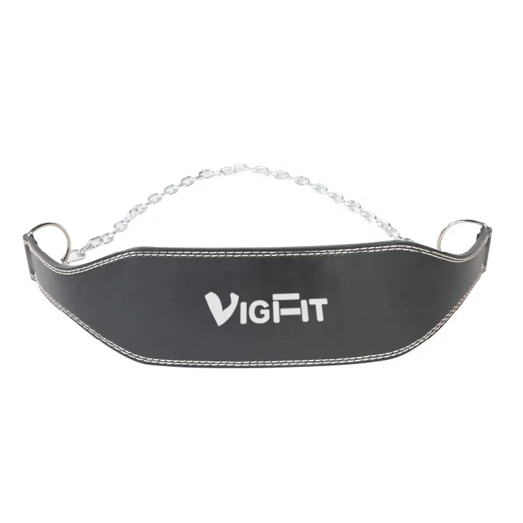 New Product High Quality Powerlifting Buckle Dip Belt Fitness Gym Training Weight Lifting Belt With Chain