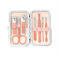 Professional 7-Pcs High Quality Manicure & Pedicure Beauty Set Factory Direct Direct Selling Pedicure Tools